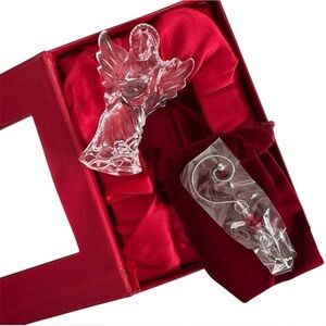 NWT Waterford Crystal 2015 Angel Christmas Ornament Collectible Holiday Gift